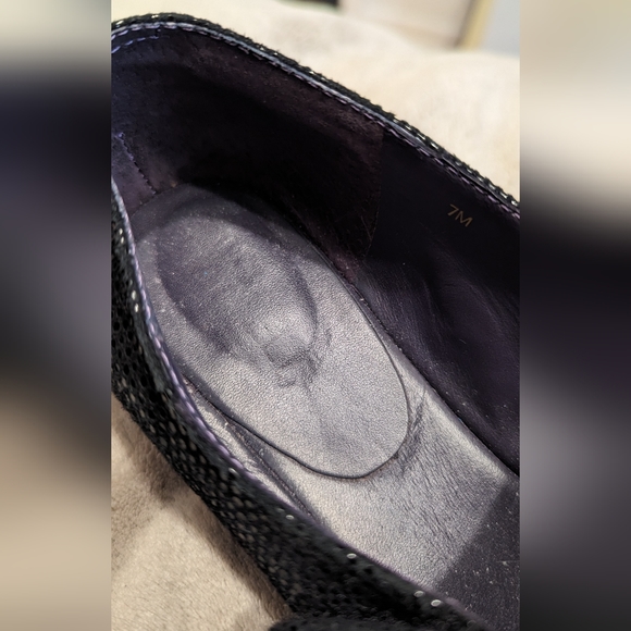 Vaneli Maxy lizard print leather flats 7US - Picture 4 of 4